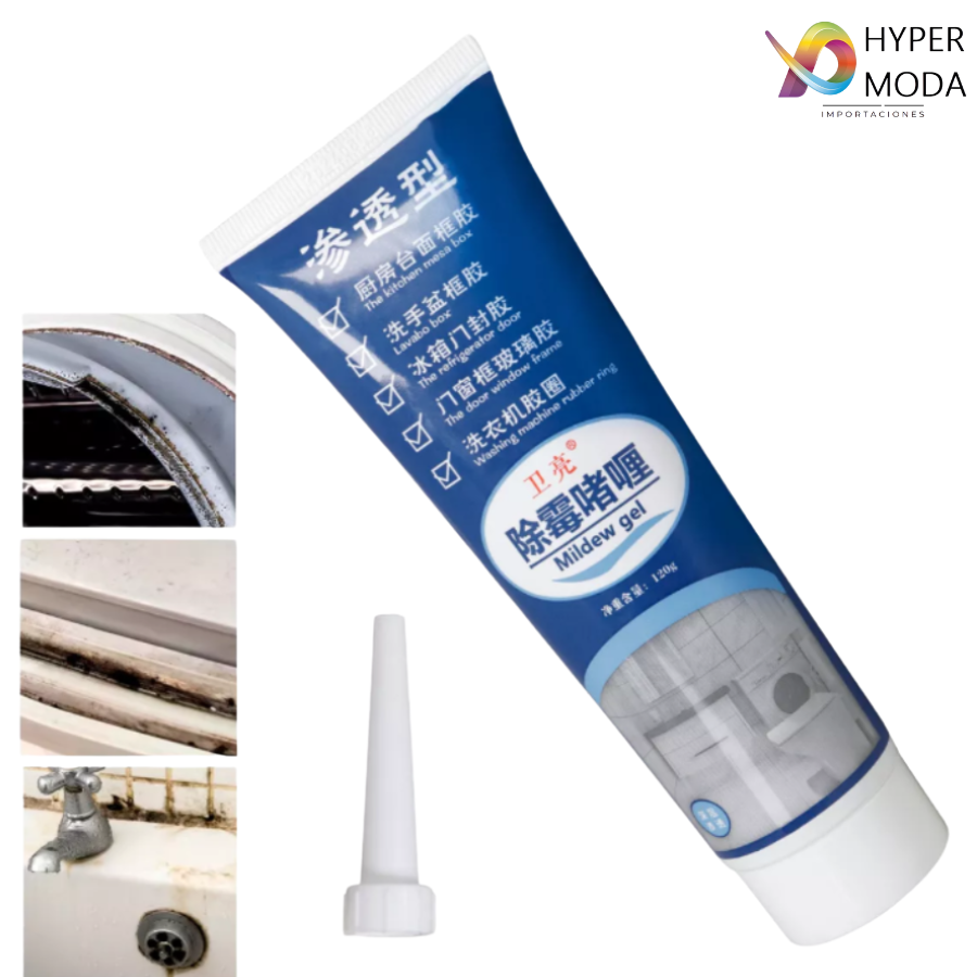 Gel Eliminador De Hongos y Moho limpiado